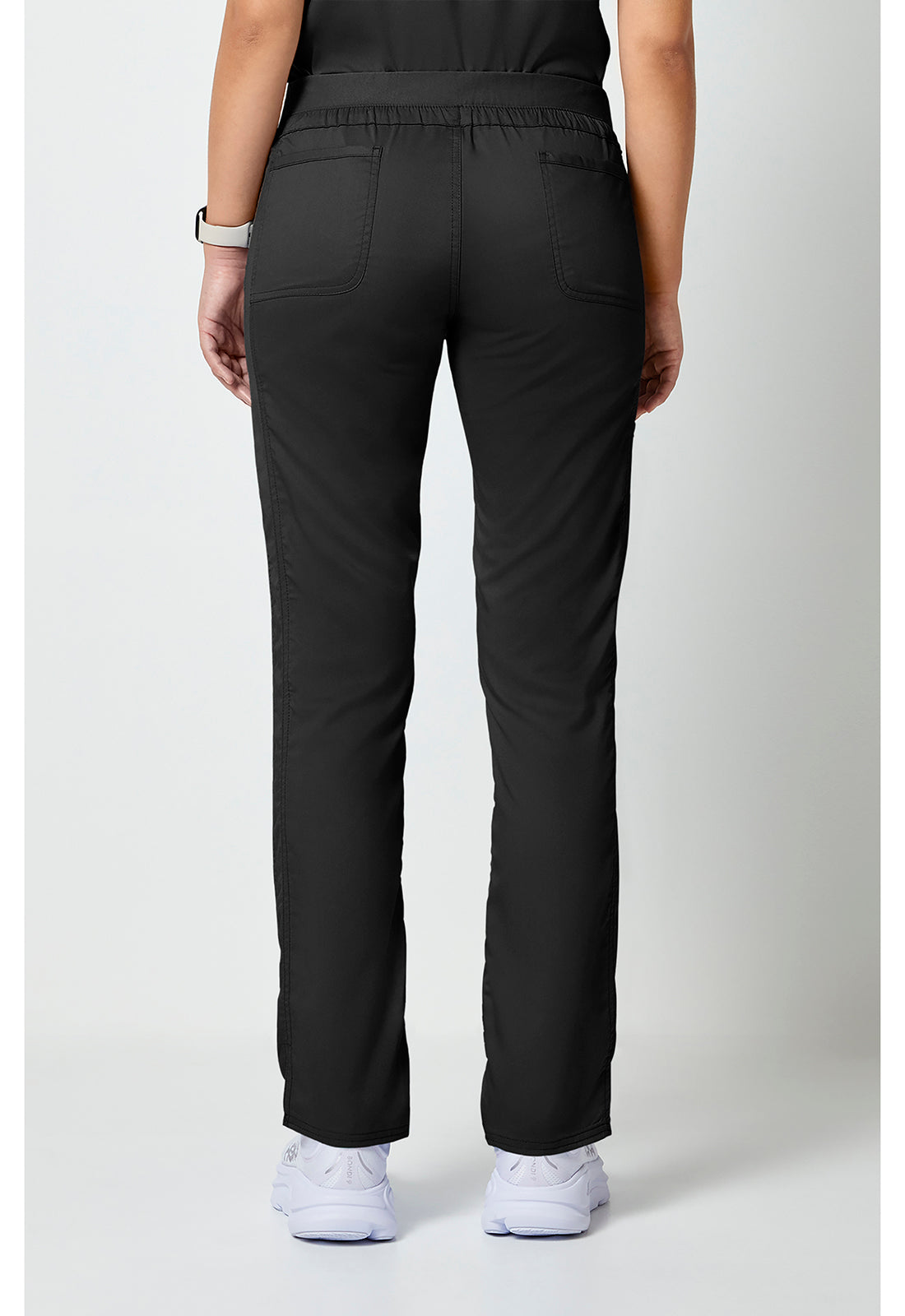 Women's Tapered Leg Drawstring Pant - Black