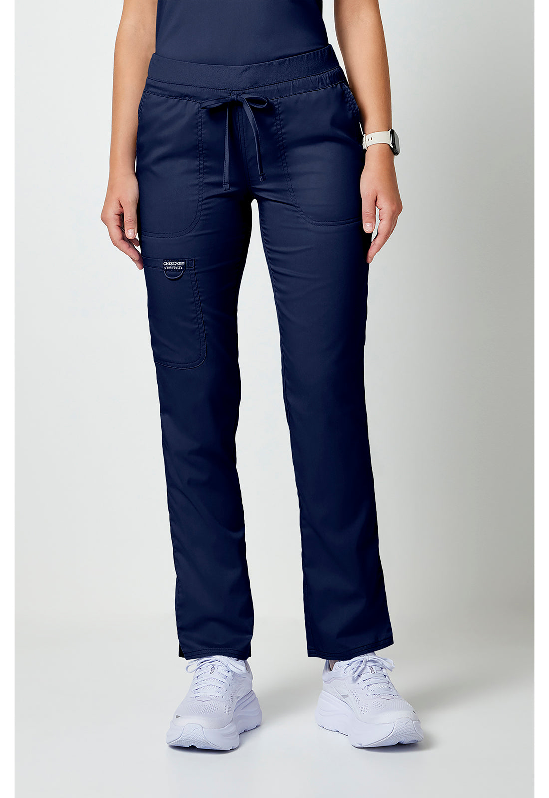 Women's Tapered Leg Drawstring Pant - Navy