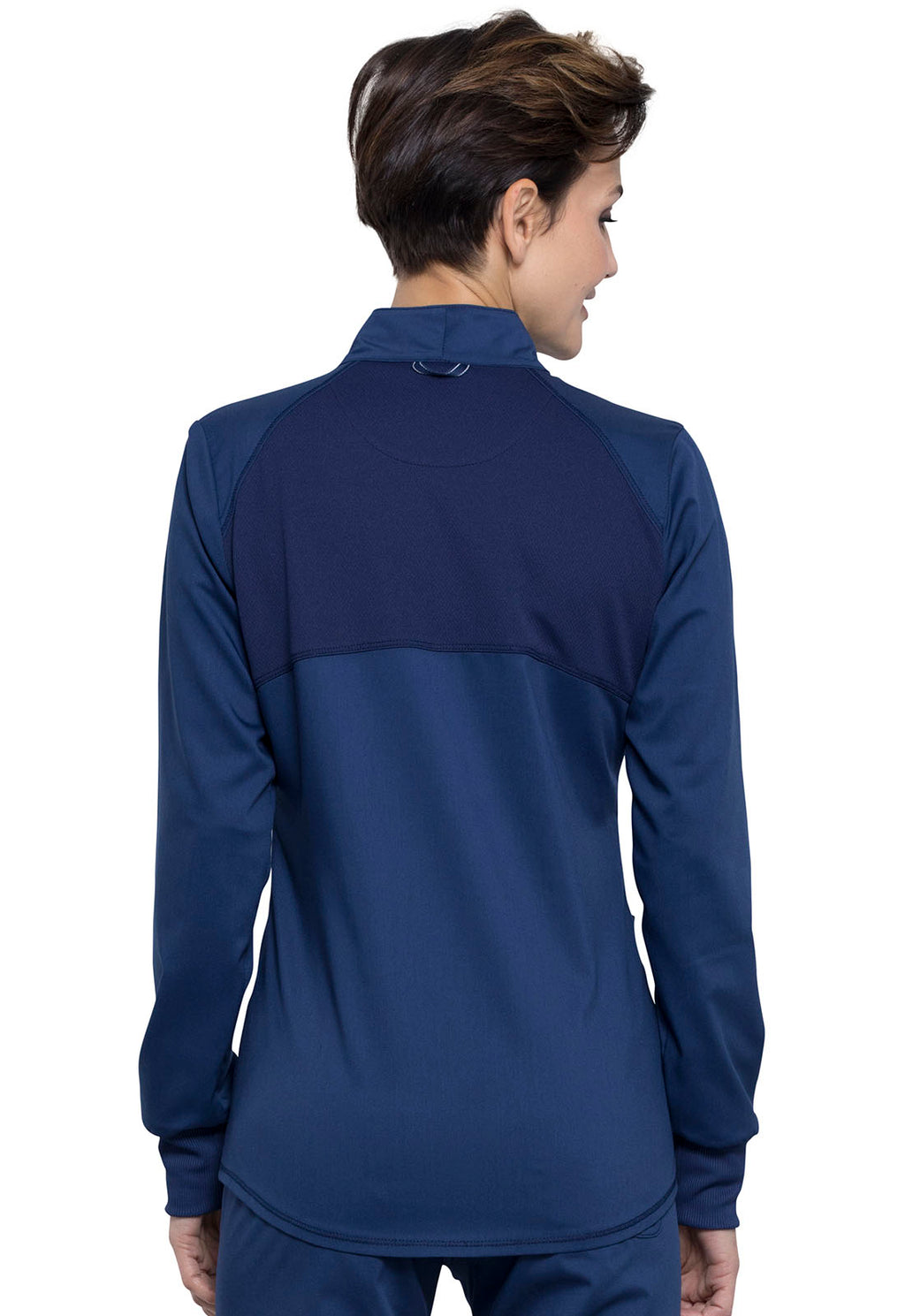 Women's Zip Front Jacket - Navy