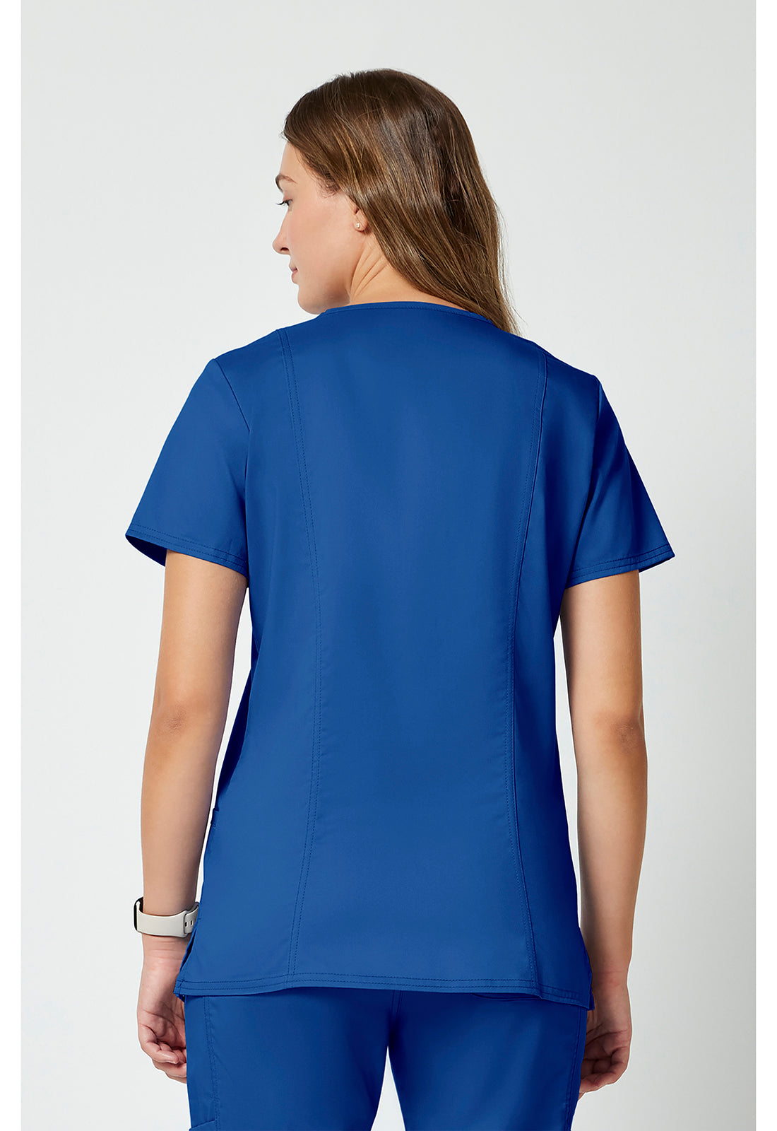 Women's 3-Pocket V-Neck Top - Royal