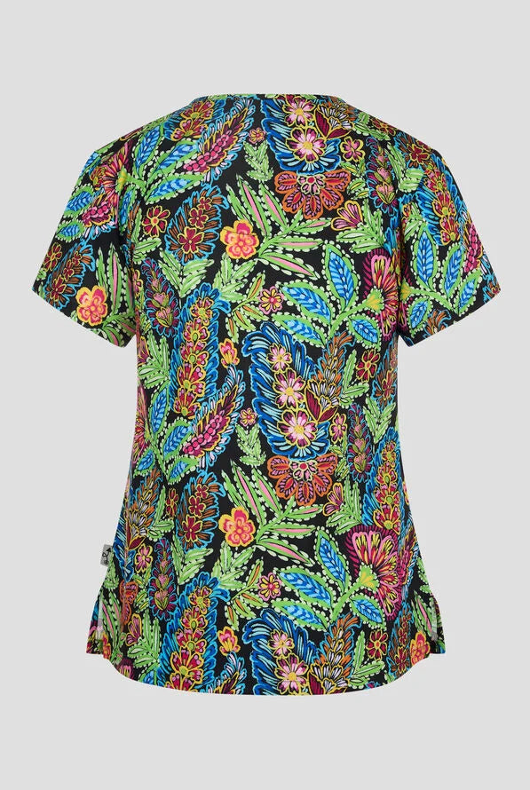 Women's Audrey Print Top - Bloom Bliss