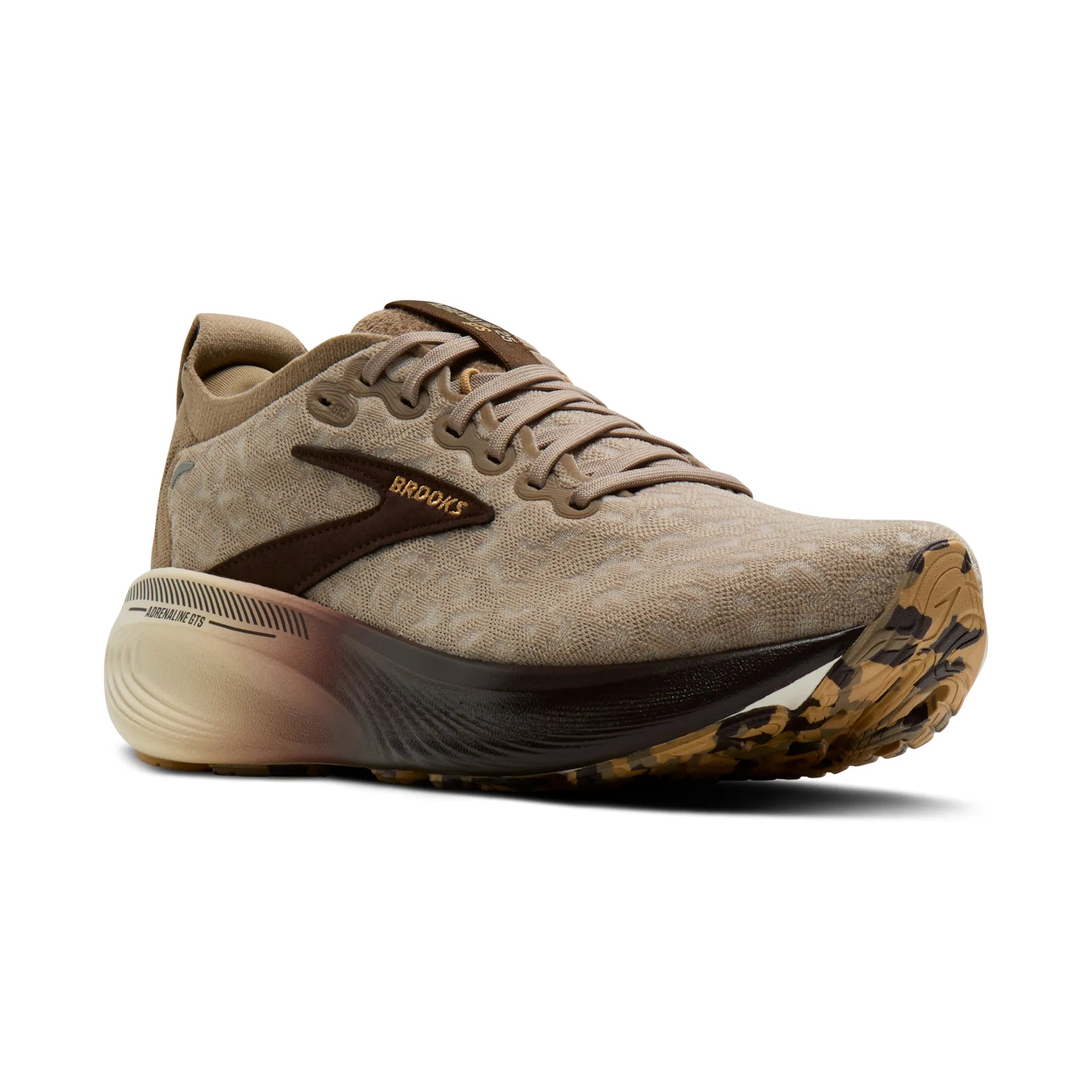 Women's Brooks Untamed AdrenalineGTS 25 - Chocolate Latte Cheetah