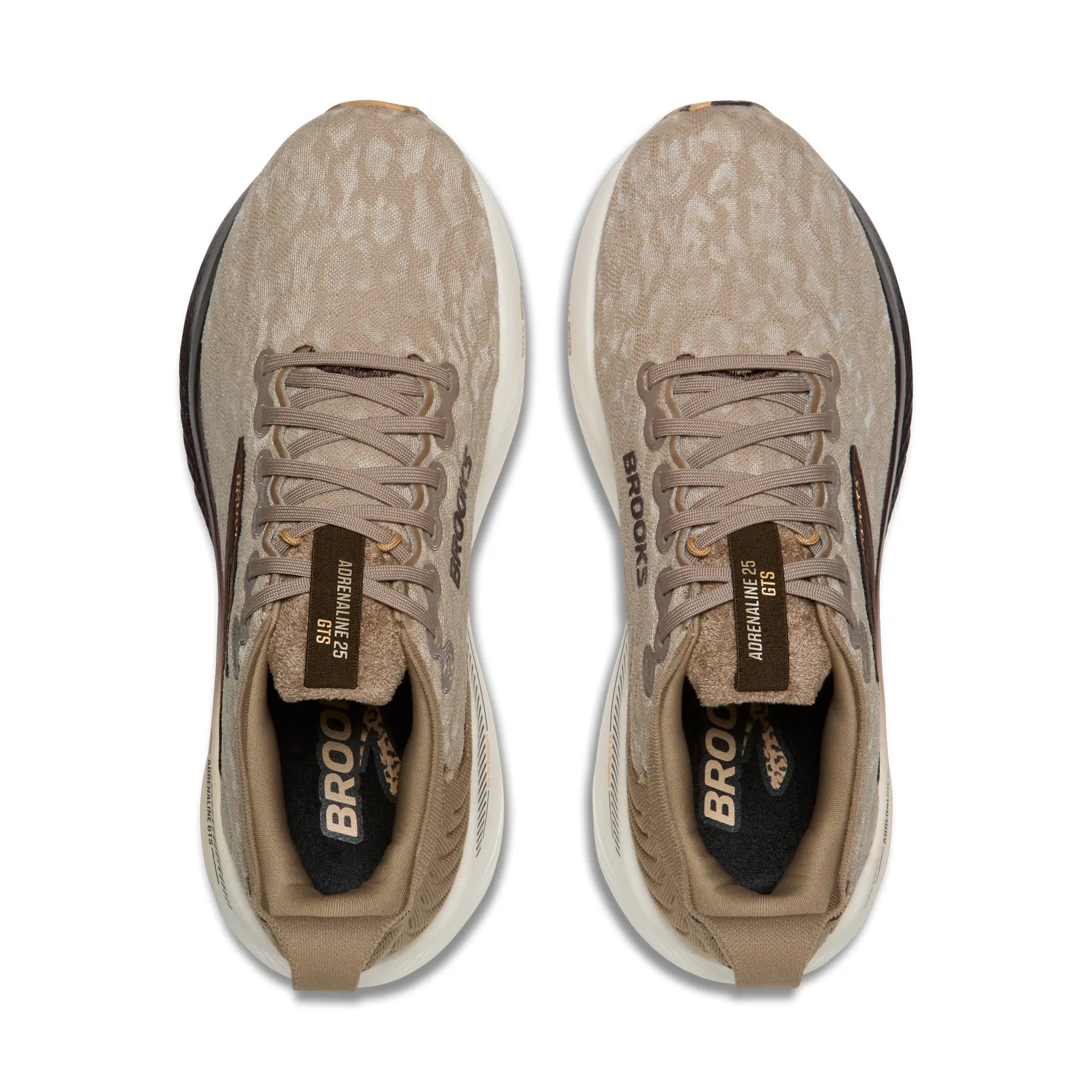 Women's Brooks Untamed AdrenalineGTS 25 - Chocolate Latte Cheetah