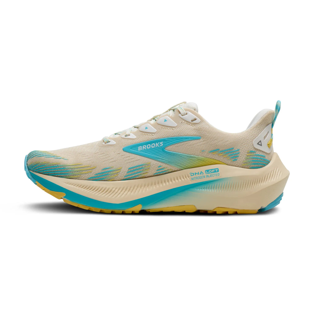 Women's Brooks Ghost Trail - Sand/Star White/Golden Hour