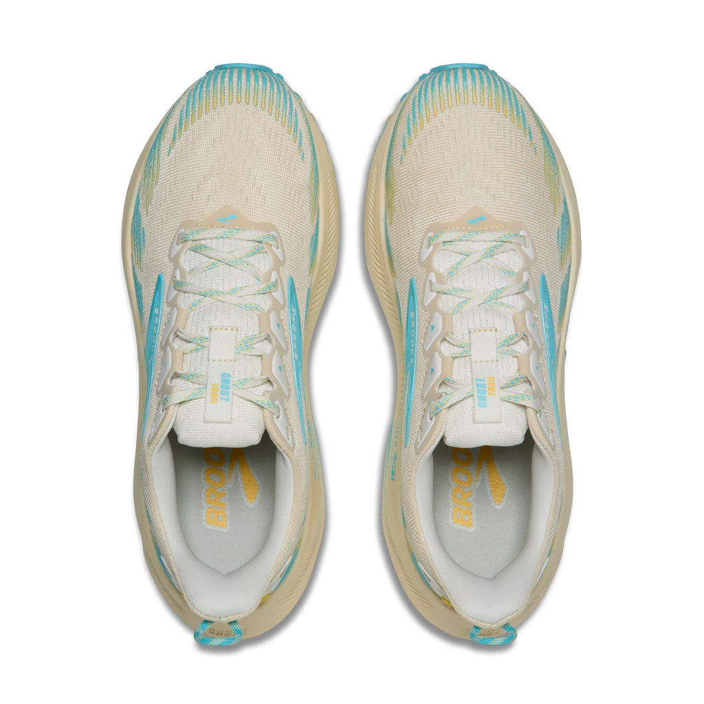 Women's Brooks Ghost Trail - Sand/Star White/Golden Hour