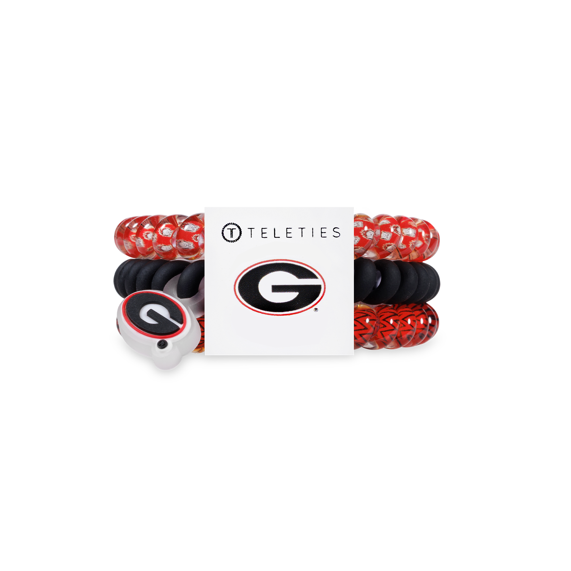 Spiral Hair Coils | Small | Go Dawgs! Hair Ties
