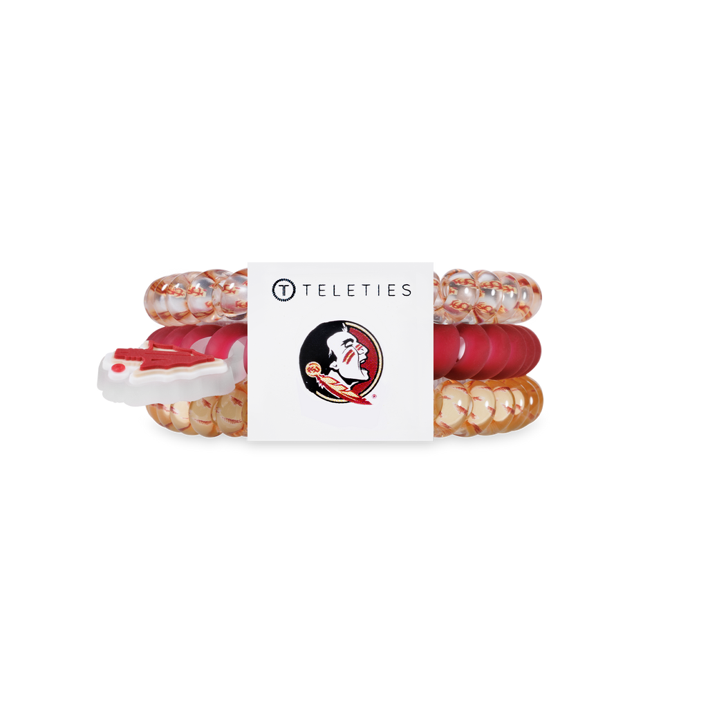 Spiral Hair Coils | Small | Go Noles! Hair Ties