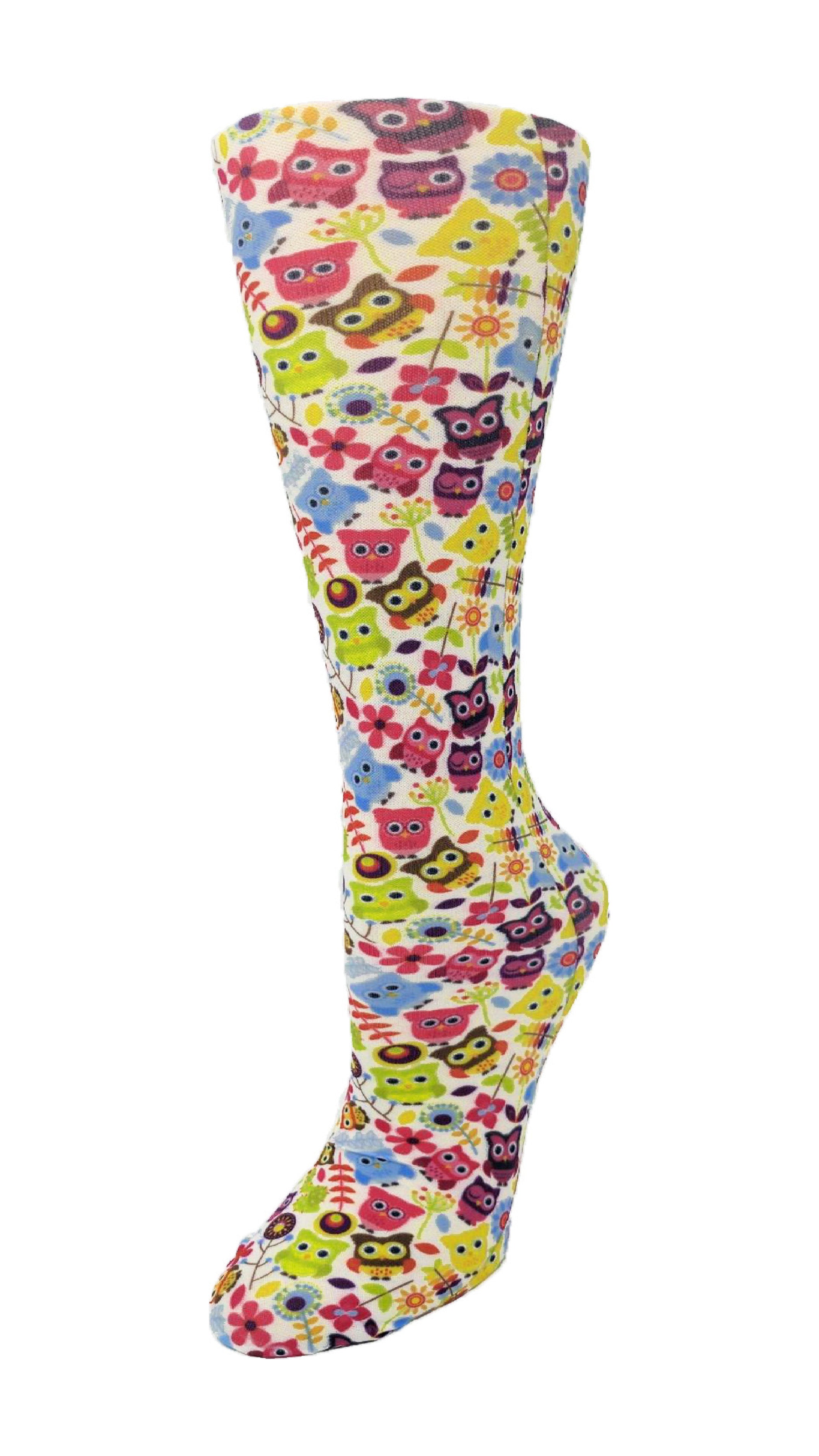 Cutieful Knit Compression Socks - WIDE