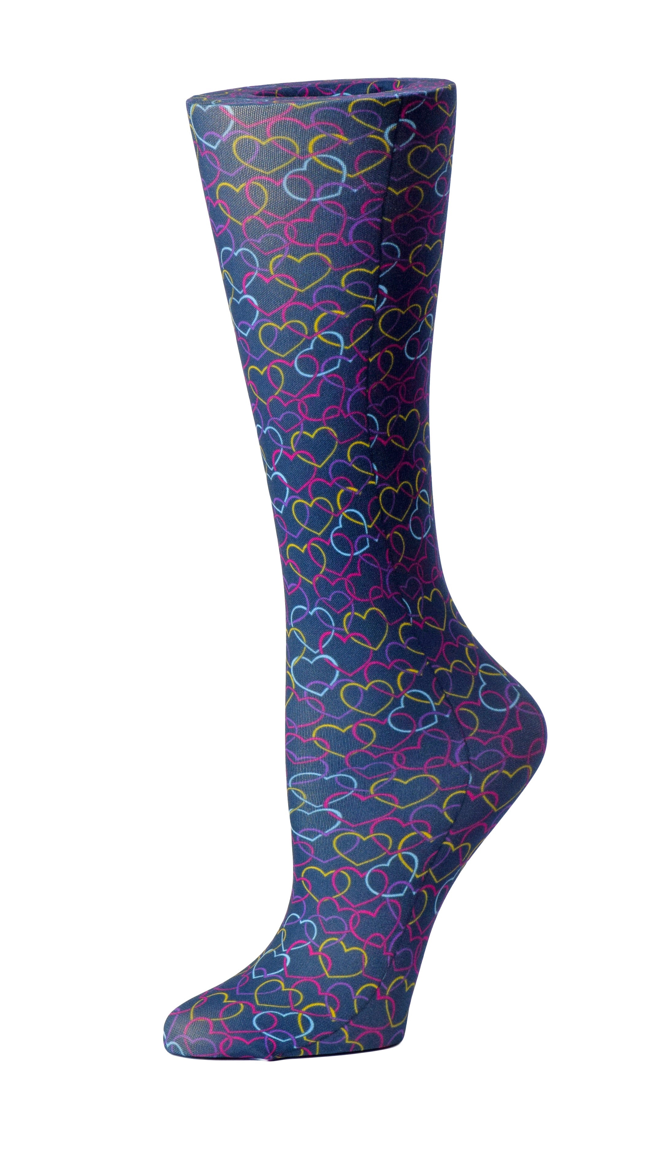 Cutieful Knit Compression Socks - WIDE